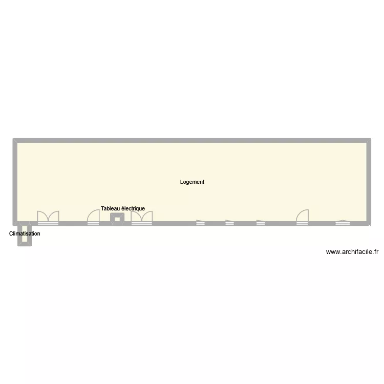 222. Plan de 3  et 123 m²