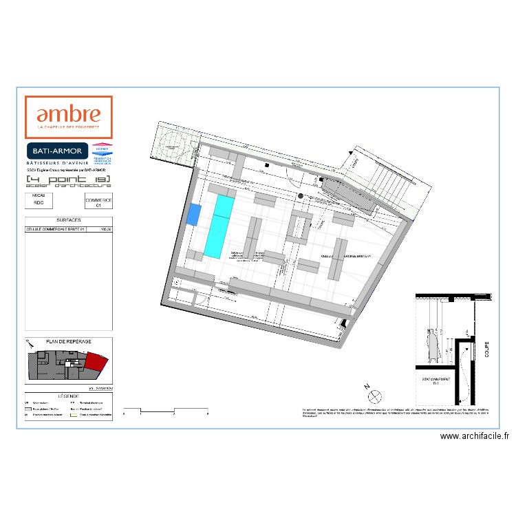 chapelle. Plan de 0 pièce et 0 m2