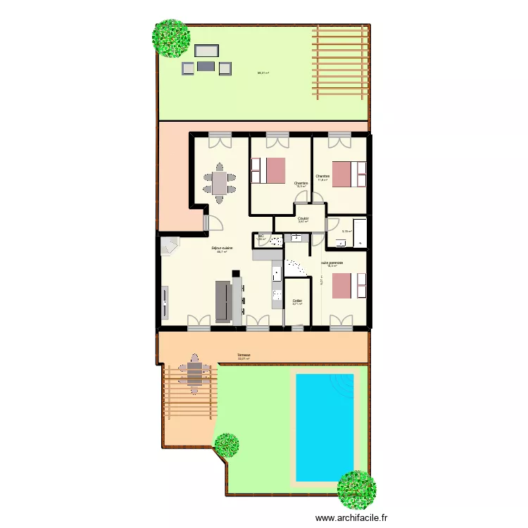 GUTIERES PICARDIE. Plan de 12 et 264 m² GUTIERES PICARDIE. Plan de 12 et 264 m²