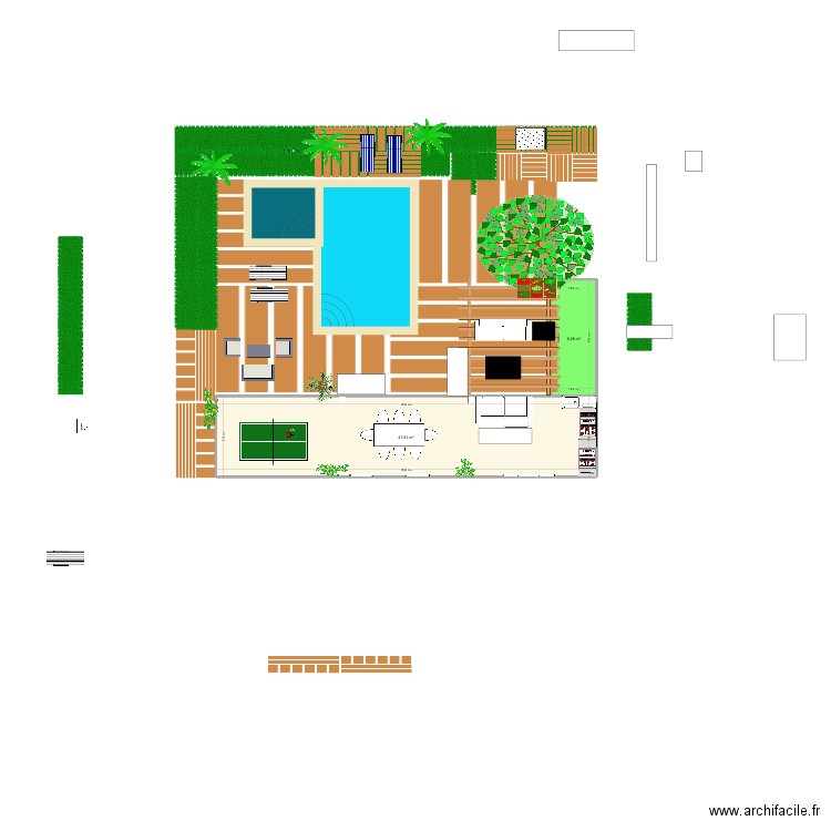 Extérieur mont Vernon 3 vol 13. Plan de 2 pièces et 56 m2