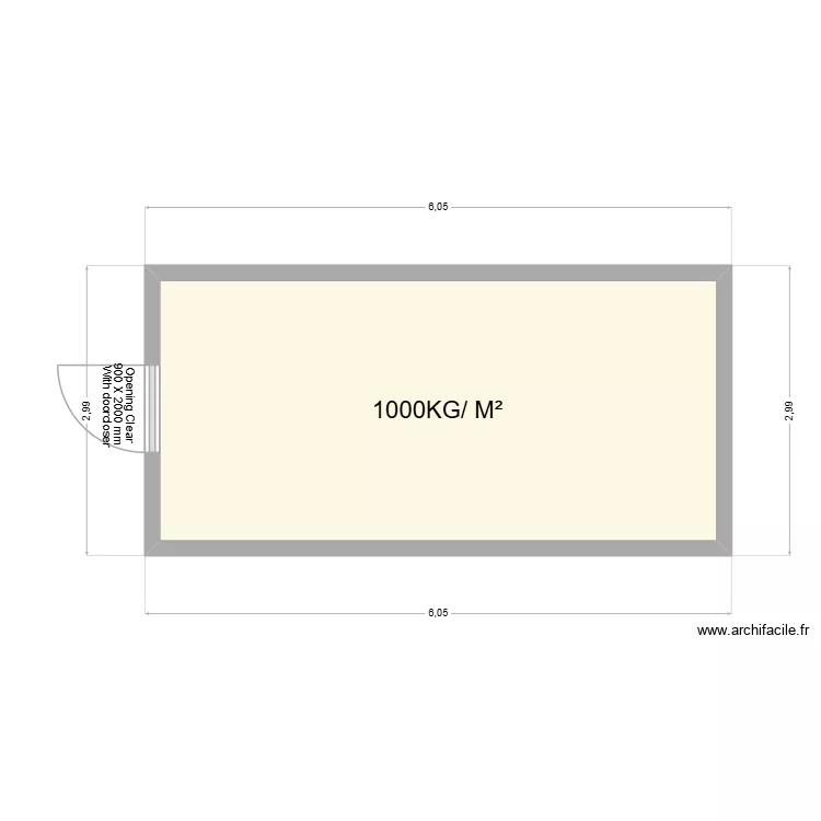 Orange. Plan de 1 et 15 m² Orange. Plan de 1 et 15 m²