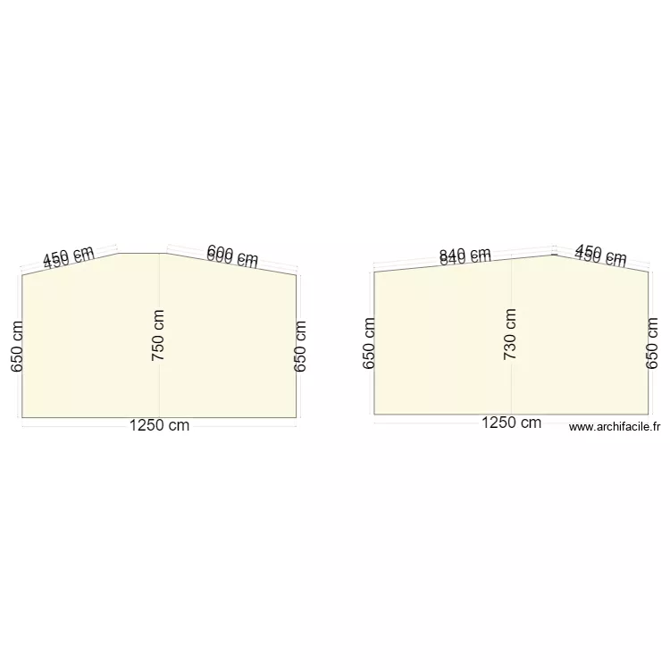 DP3 plan en coupe . Plan de 