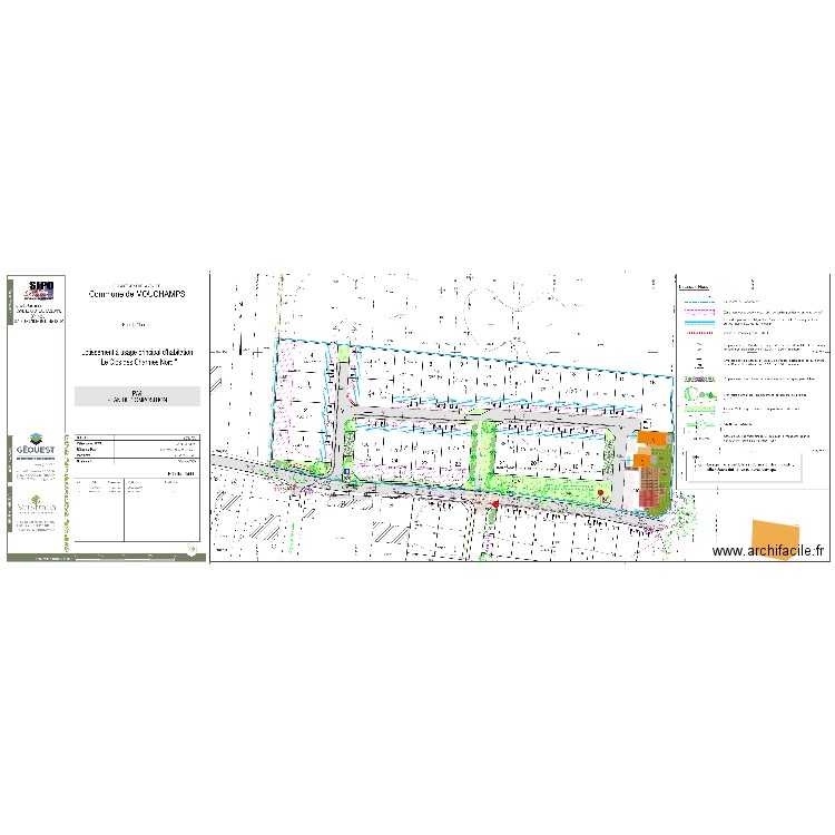Mouchamps - le clos des charmes-v2. Plan de 0 pièce et 0 m2