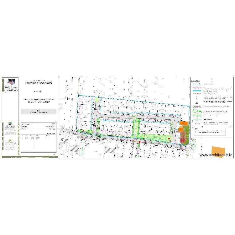 Mouchamps - le clos des charmes-v2. Plan de Mouchamps - le clos des charmes-v2. Plan de