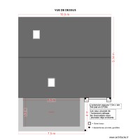 vue de dessus toiture