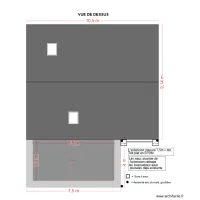 vue de dessus toiture