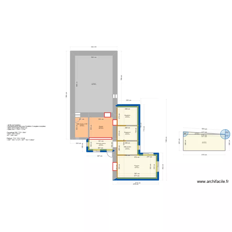 Lo Bono. Plan de 10 et 125 m² Lo Bono. Plan de 10 et 125 m²