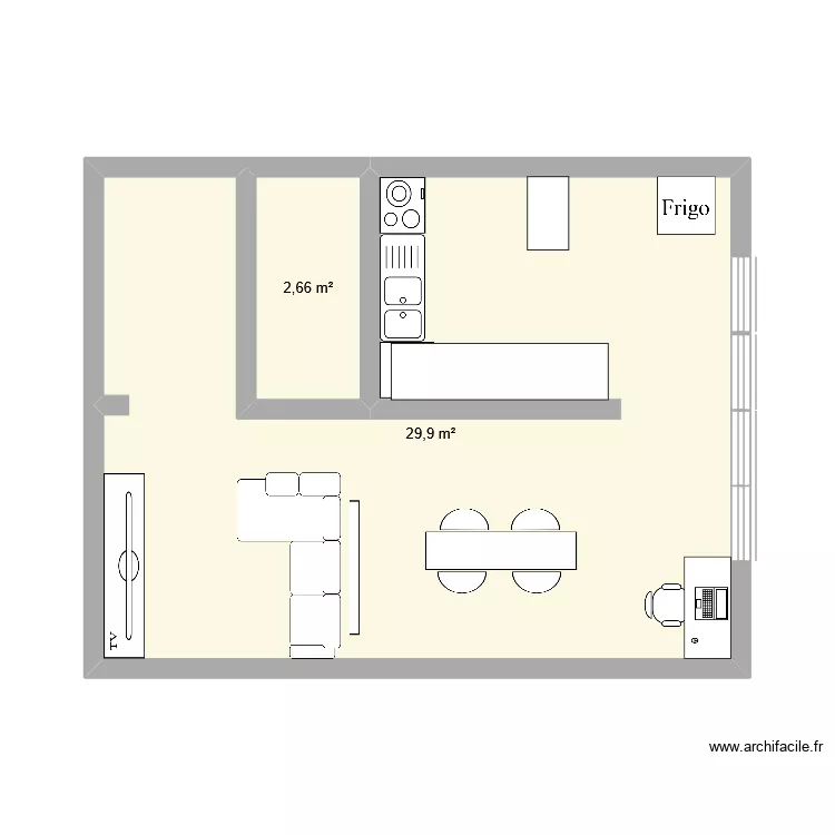 alex 2. Plan de 2 et 33 m² alex 2. Plan de 2 et 33 m²