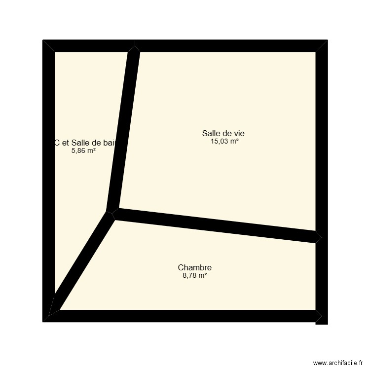 Maison pour le gardien. Plan de 0 pièce et 0 m2