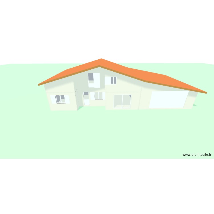 chambre+salle de bain+dressing+wc. Plan de 10 pièces et 202 m2