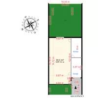 Plan de Maison à Puissergiuer - Hectare