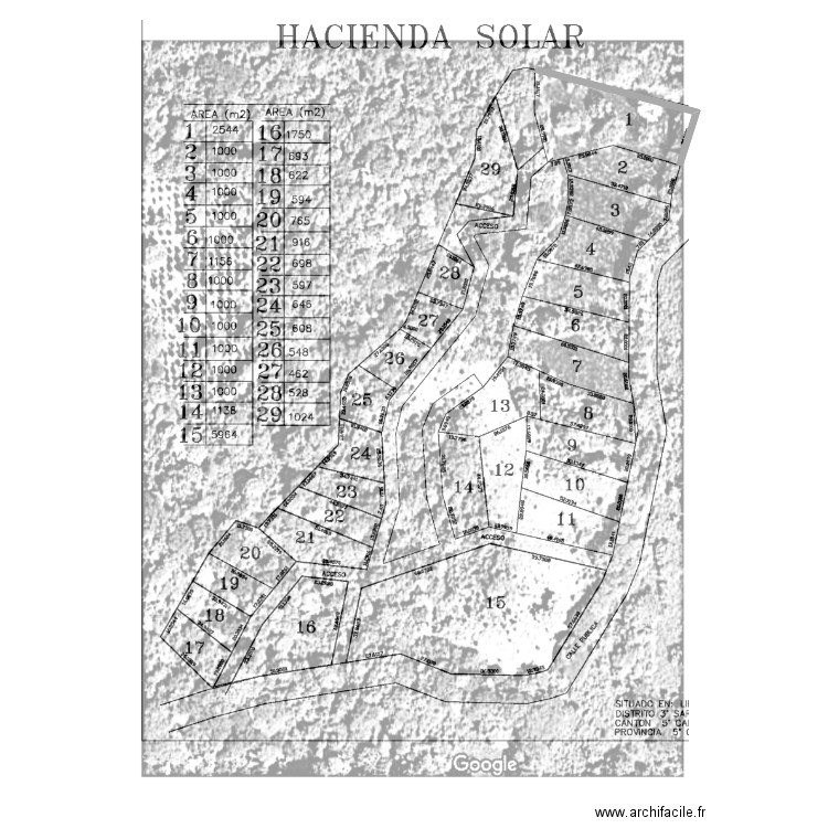 carte mesure. Plan de 0 pièce et 0 m2