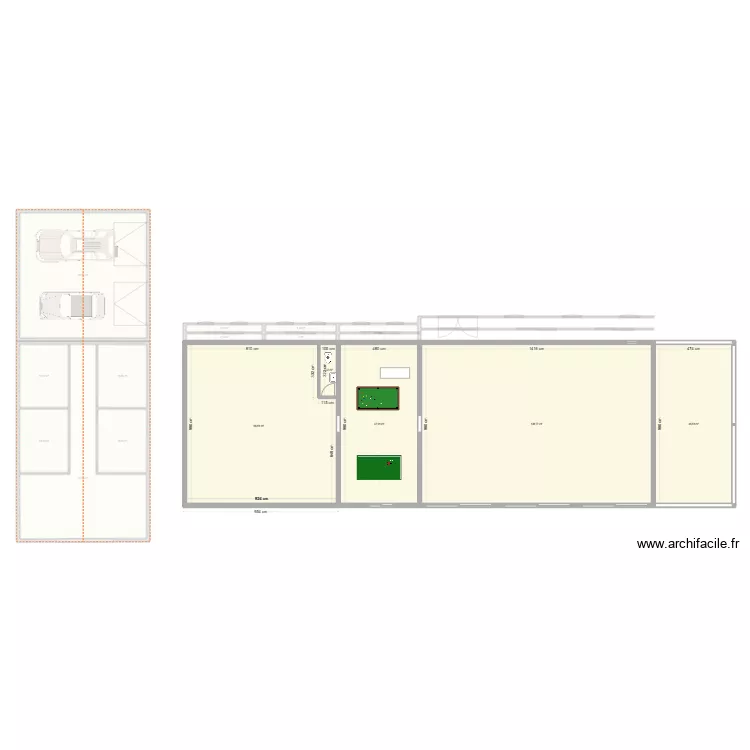 Villa Tarzan 24. Plan de 