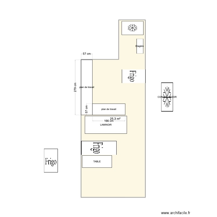 PLAN CUISINE PRO. Plan de 0 pièce et 0 m2