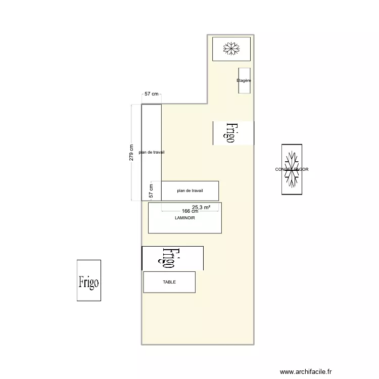 PLAN CUISINE PRO. Plan de 