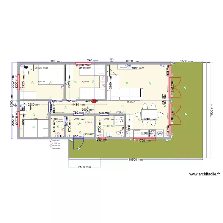 Быково осн эл. Plan de 