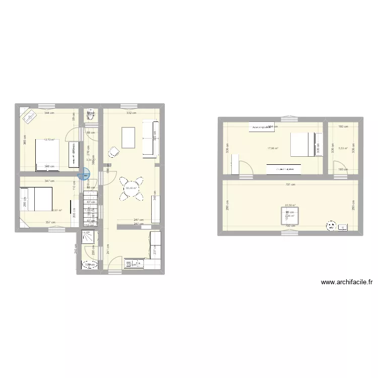 Rdc initial. Plan de Rdc initial. Plan de