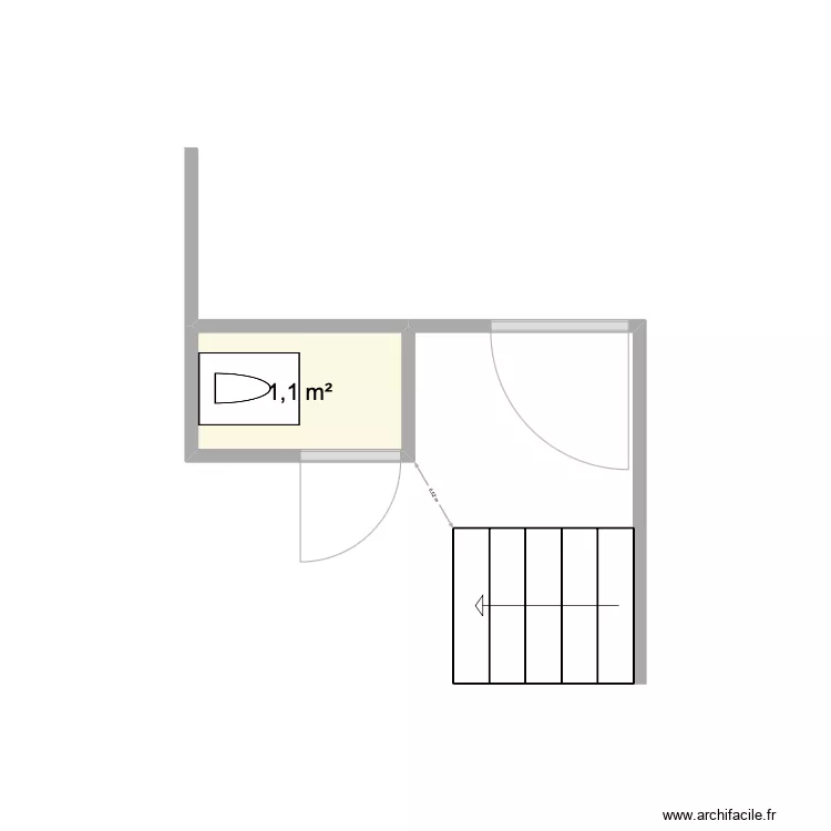 wc jed yard. Plan de 