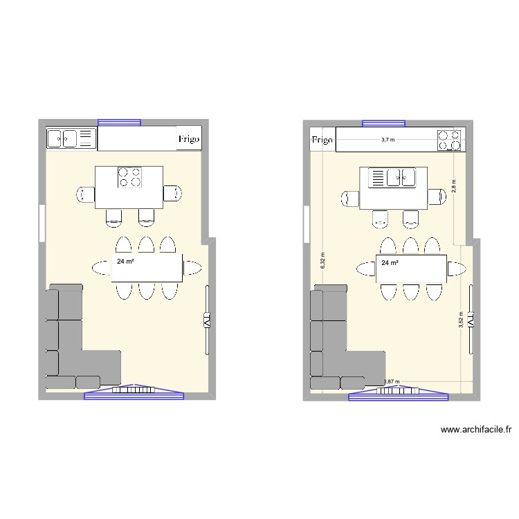Cuisine. Plan de 0 pièce et 0 m2 Cuisine. Plan de 0 pièce et 0 m2