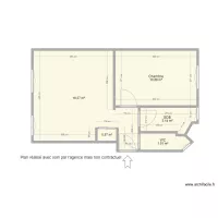 Charolais 2P modifi&eacute; s&eacute;jour ouvert