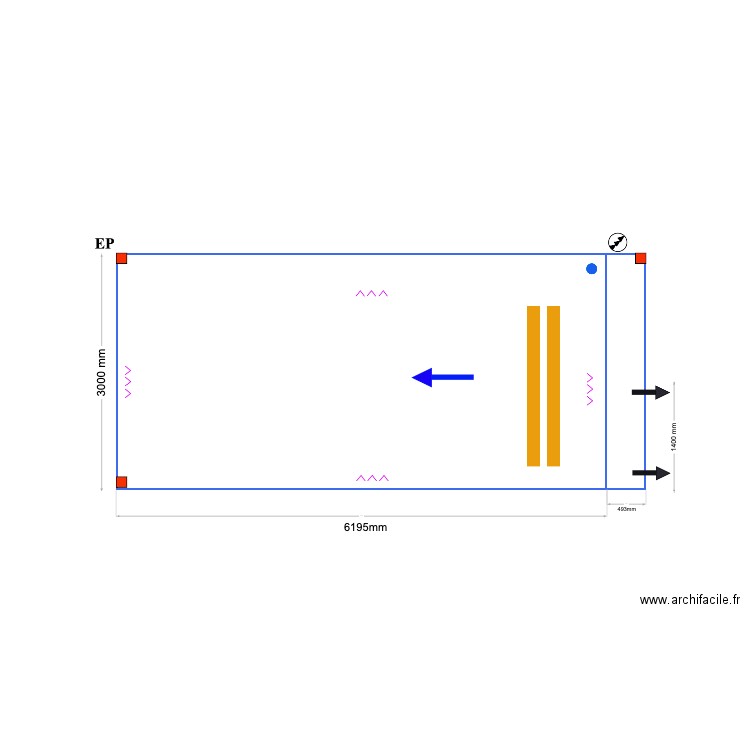 Heras NEW V2. Plan de 0 pièce et 0 m2