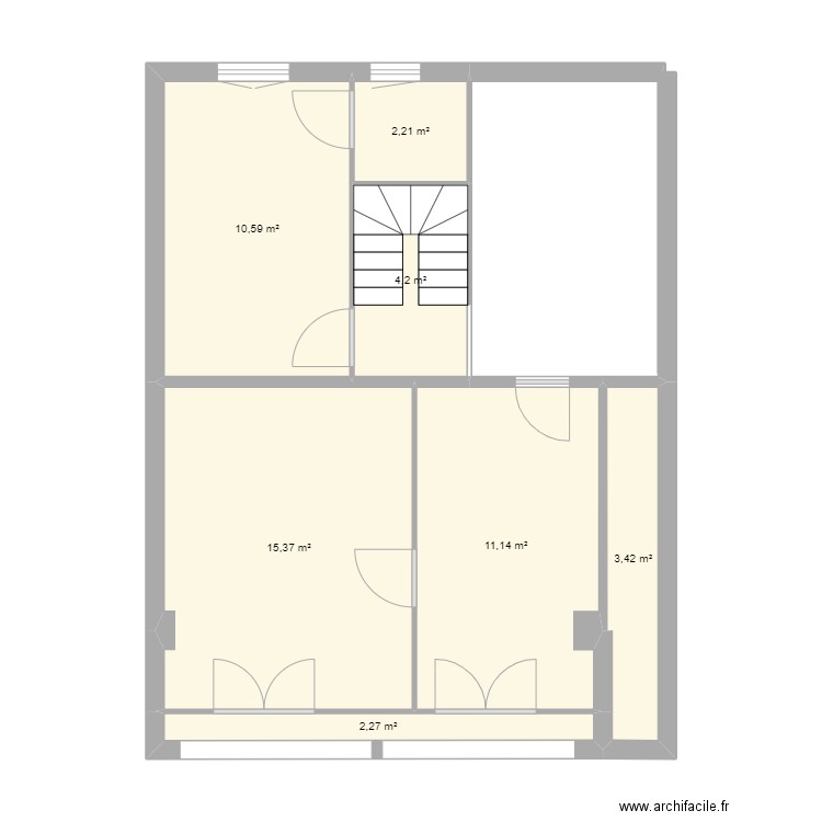 La Baule 1er. Plan de 7 pièces et 49 m2