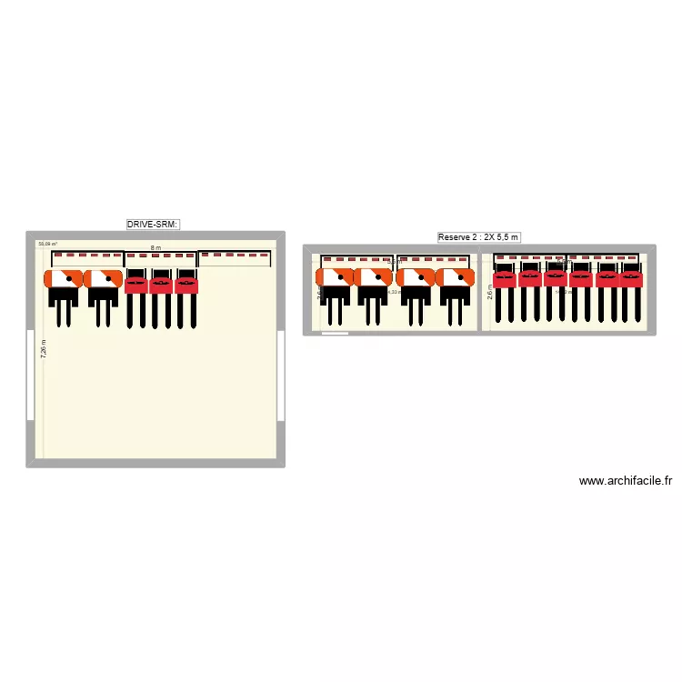 SDC LEROY MERLIN VANNES. Plan de 
