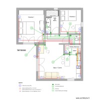 Implantation électricité réseau maison Bolivie Archifacile V6