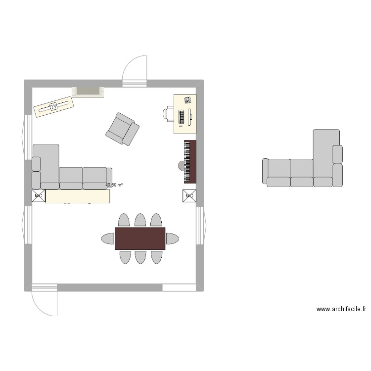 Premontre 2. Plan de 0 pièce et 0 m2