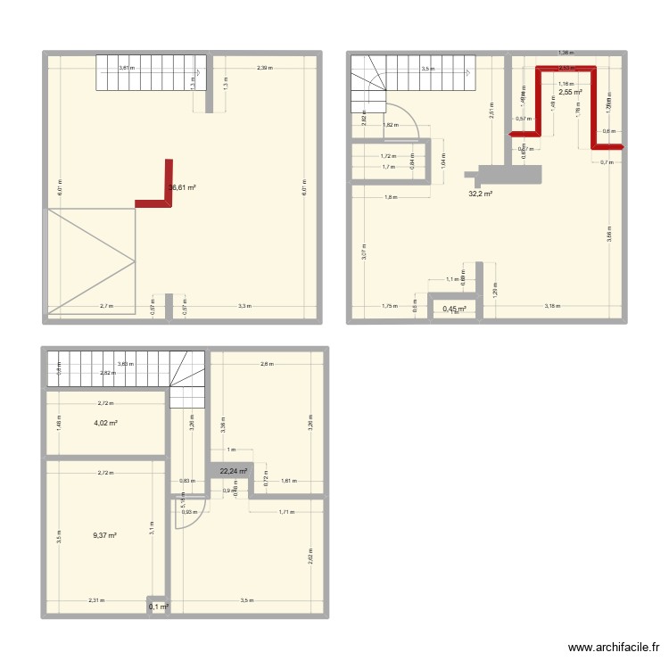 Joffre. Plan de 0 pièce et 0 m2