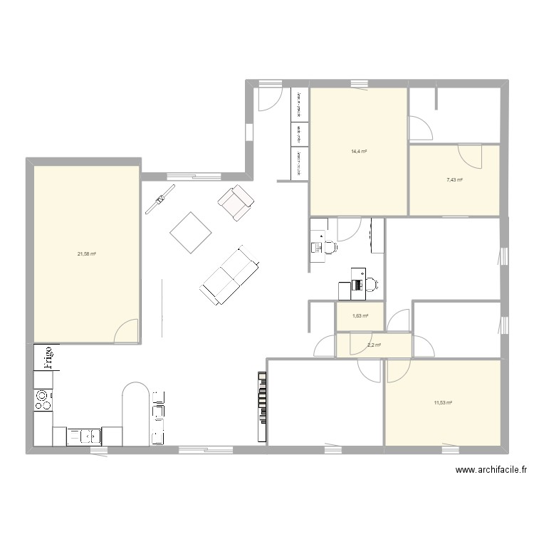 Chauray 2.3. Plan de 0 pièce et 0 m2