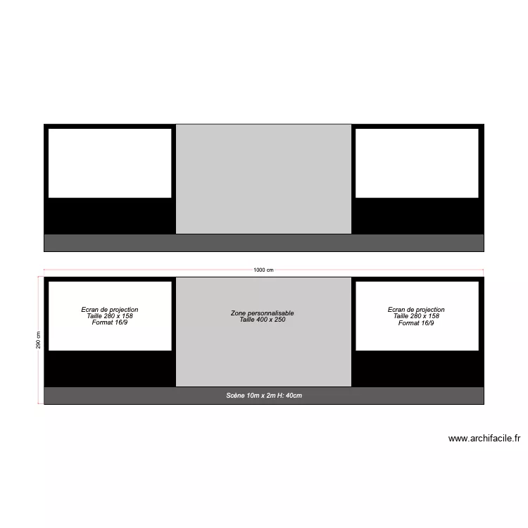 exemple Be-Matrix. Plan de 