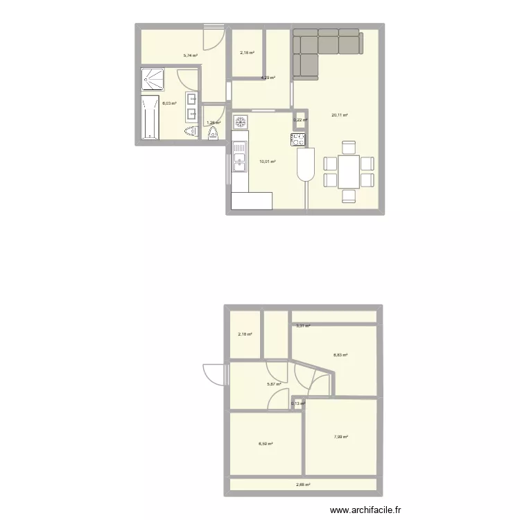 V steineveien 115 plan paul maud 7sept26. Plan de 16 Pièces et 85 m²