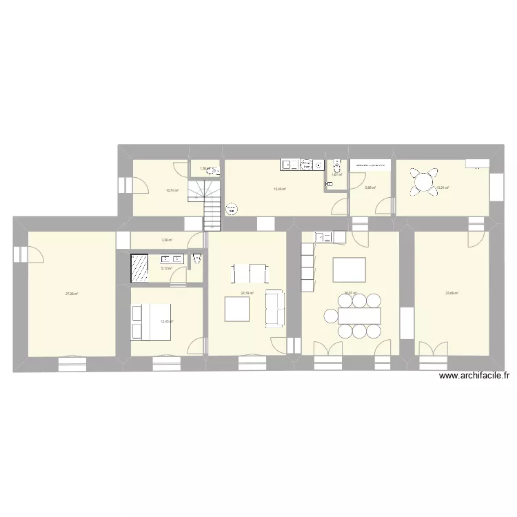 le chalonge2. Plan de 