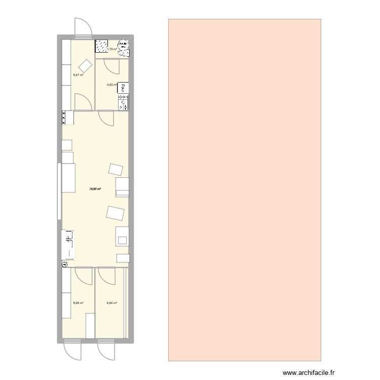 Salle de d&eacute;coupe 2.0. Plan de 0 pièce et 0 m2