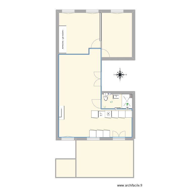 2023-11-12 - TILSIT electricité. Plan de 6 pièces et 81 m2