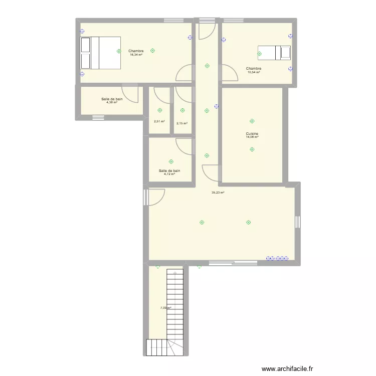 entrainement. Plan de 9 et 97 m² entrainement. Plan de 9 et 97 m²