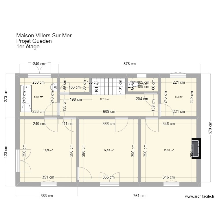 Villers 4.0 1er étage. Plan de 0 pièce et 0 m2