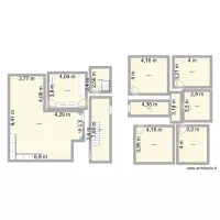 plan maison bois d'amont