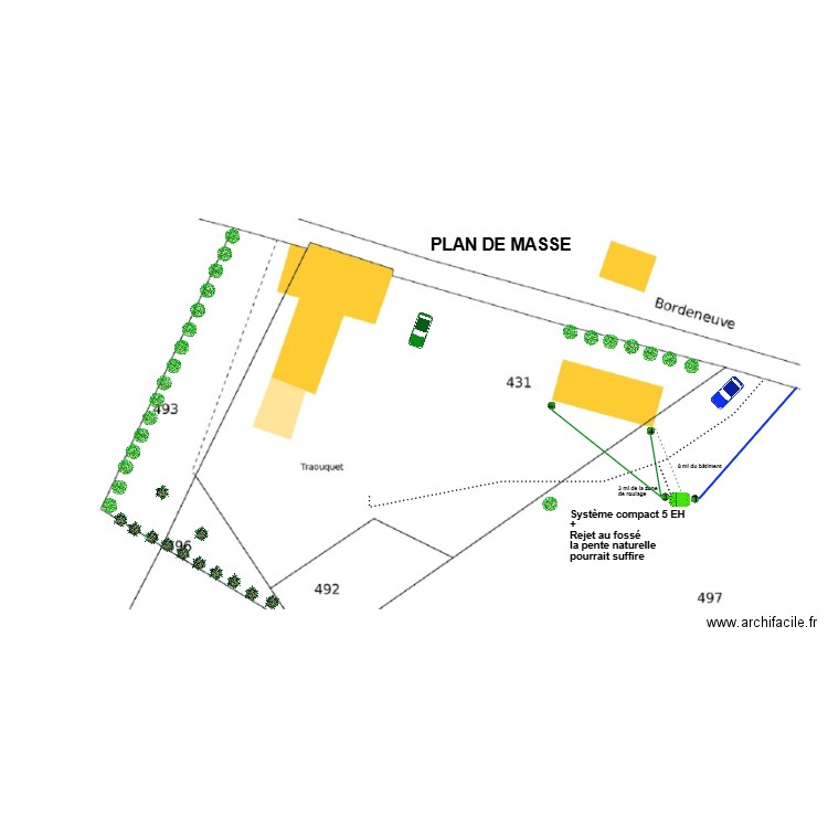 belaval ecole. Plan de 0 pièce et 0 m2