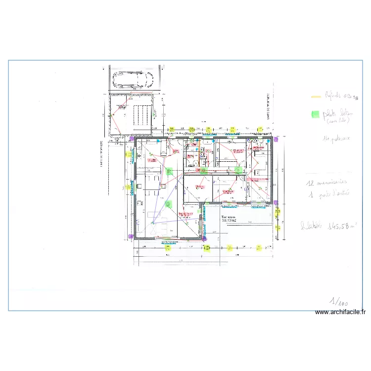 LAPORTE ARBOR. Plan de 