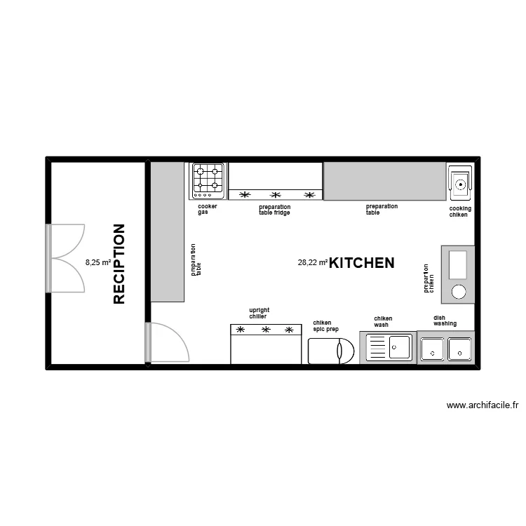 BROSTED SHOP. Plan de BROSTED SHOP. Plan de