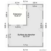 Plan de masse extension