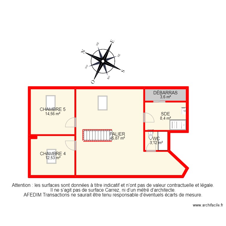 BI 16276 - . Plan de 29 pièces et 320 m2