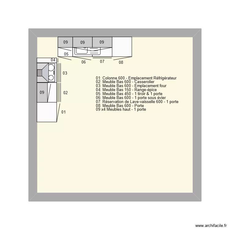 Appartement 5 - Comble Maizières les Metz. Plan de 1 et 23 m² Appartement 5 - Comble Maizières les Metz. Plan de 1 et 23 m²