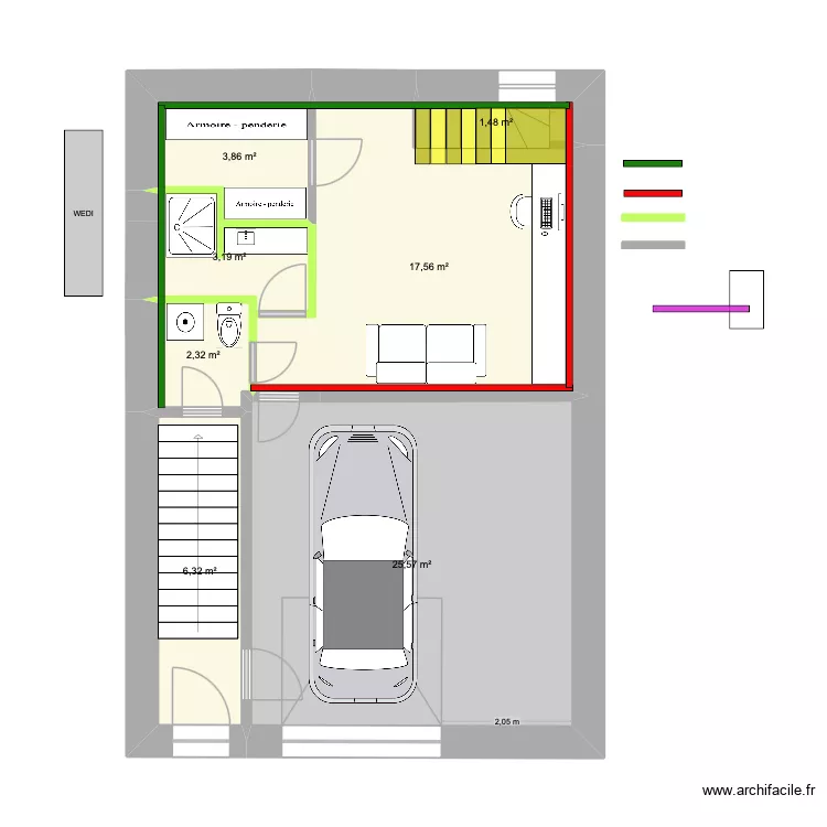 maison sainte Sophie 1. Plan de 22 pièces et 226 m² maison sainte Sophie 1. Plan de 22 pièces et 226 m²
