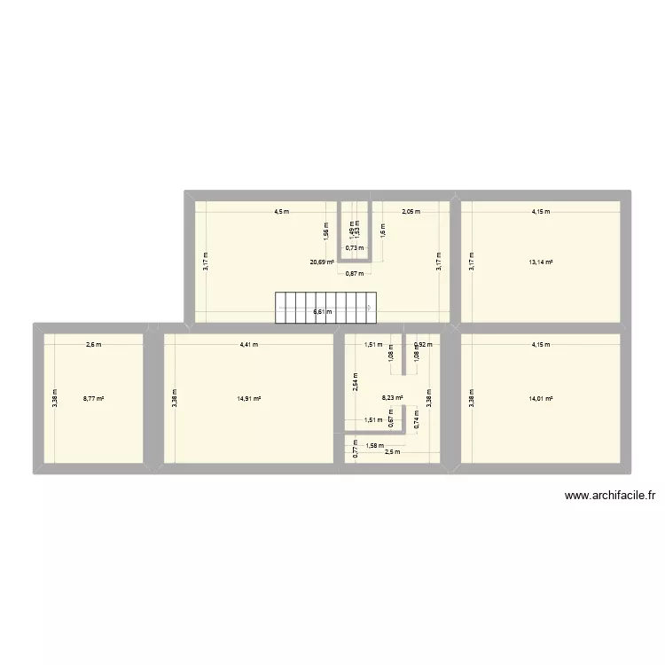 etage-. Plan de 6 et 80 m² etage-. Plan de 6 et 80 m²