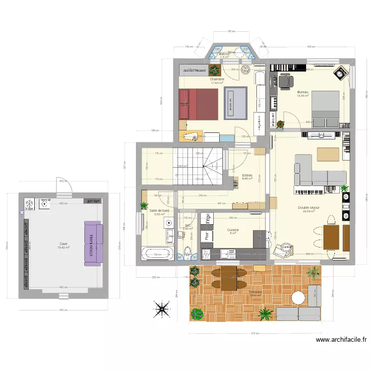 Strasbourg - Flora seule. Plan de Strasbourg - Flora seule. Plan de
