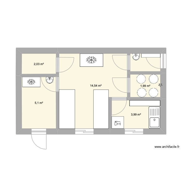 Fromagerie Margot. Plan de 0 pièce et 0 m2