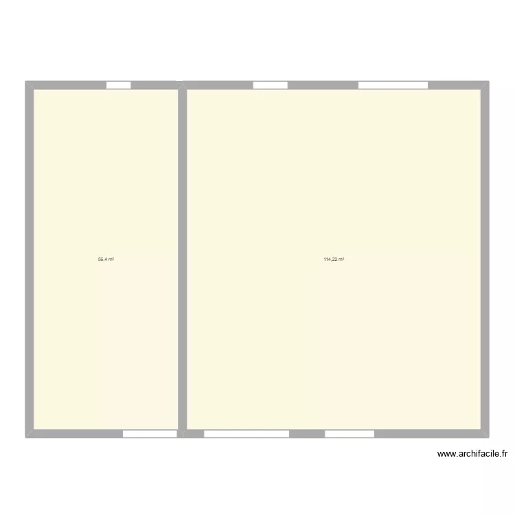 PLAN GRANGE VINET. Plan de 